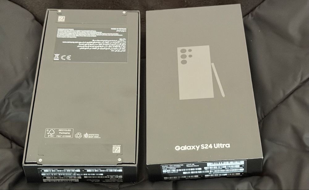 NOWY Samsung Galaxy S24 Ultra 5G 12/256GB Dual Sim Czarny WYSYŁKA