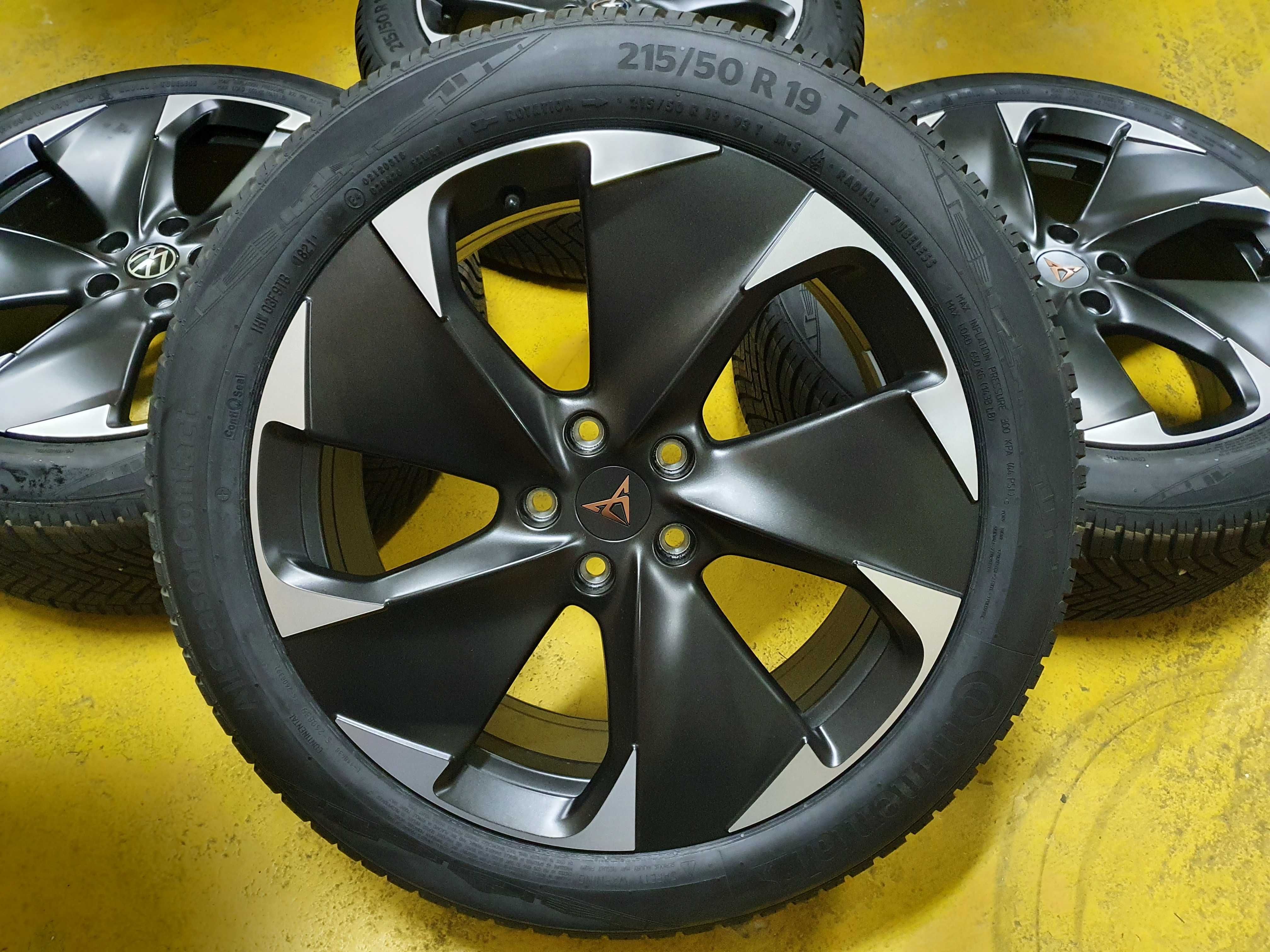 19 VW ID 3 Cupra Born SPORT BLACK 5x112 Et50 215/50 Nowe !!!