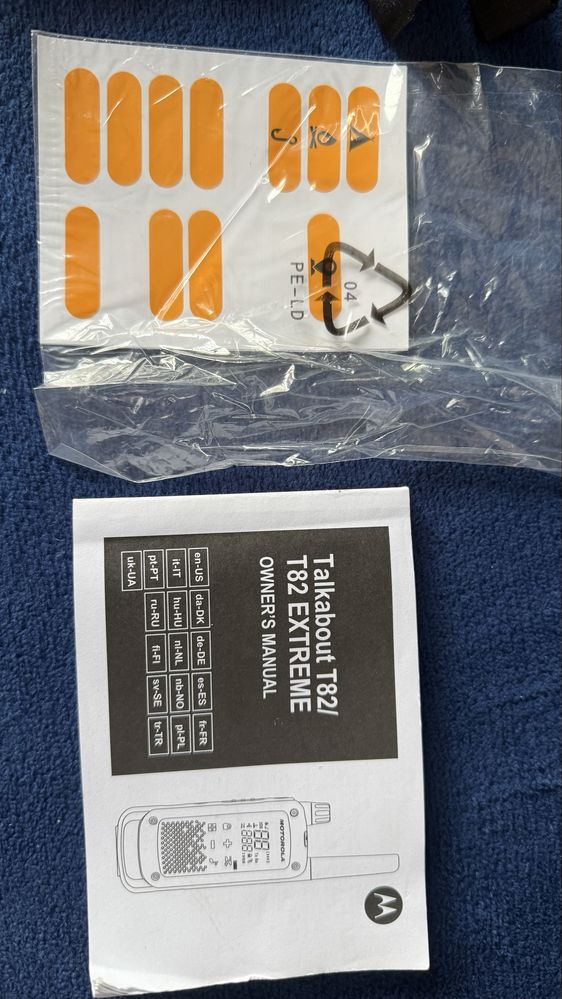 Motorola T82 Extreme – sprawne PMR-ki