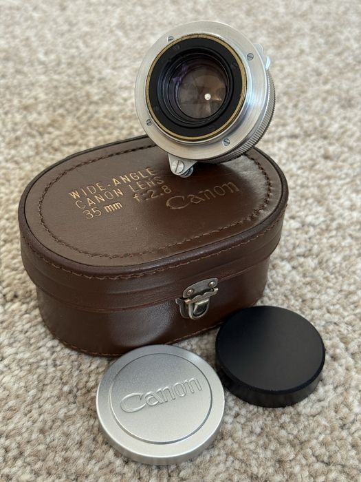 Canon LTM 35mm f1.8 M39. далекомірний обʼєктив для камер Leica, Canon