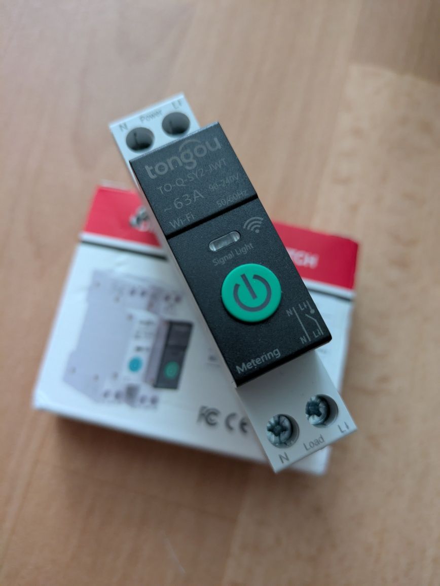 TONGOU TO-Q-SY2-JZT Розумний автоматичний вимикач TUYA  Wi-Fi/zigbee