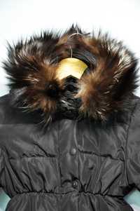 Зимняя куртка, пуховик на девочку 5-6 лет, рост 116-122