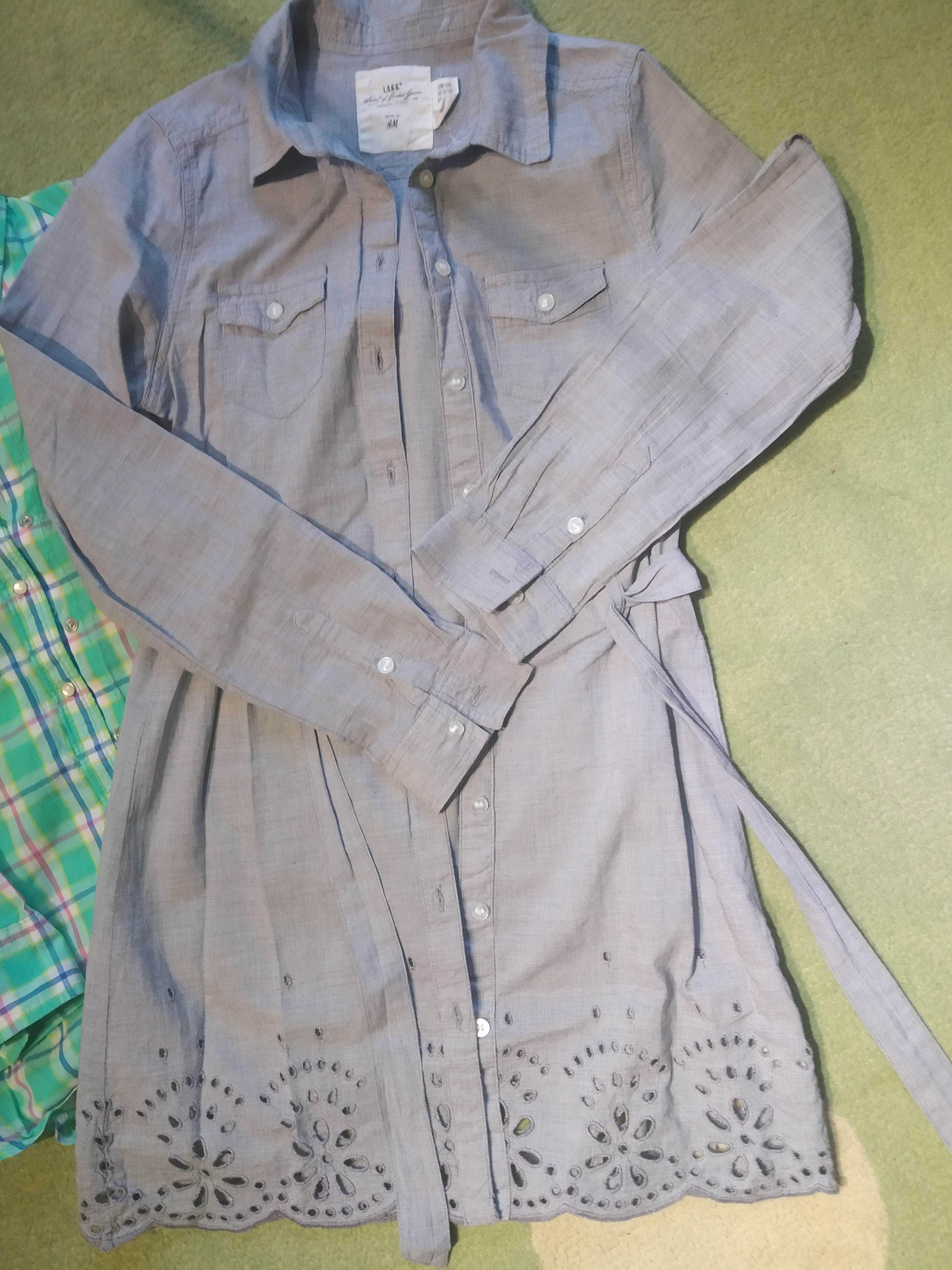 koszule - bluzki Hollister i H&M rozm.158