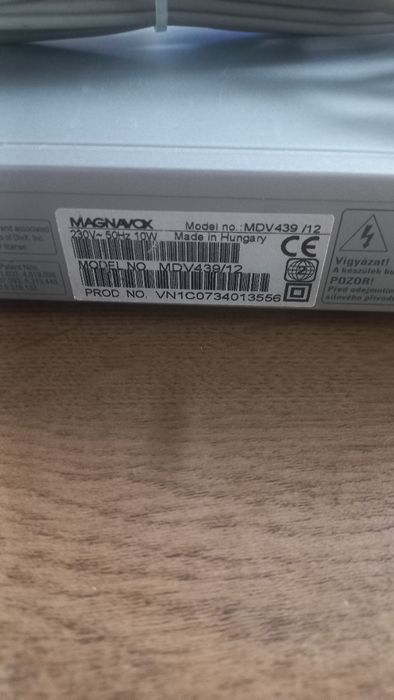 DVD MAGNAVOX odtwarzacz