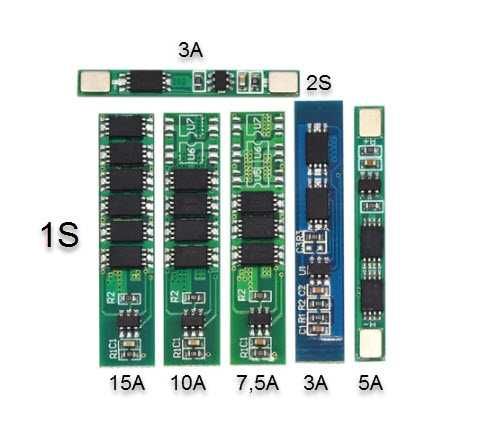 Плата BMS контроллер 18650 BMS 1S 2S 3S 4S 5S 6S 7S