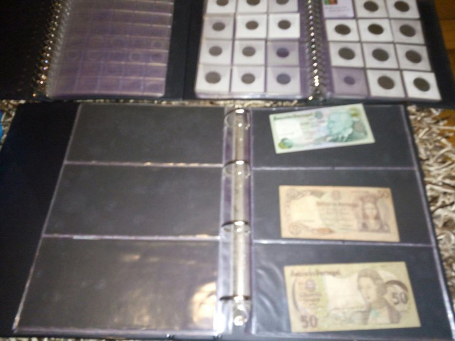 Várias moedas vários países