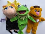 Kermit, Piggy, Fozzie, Pigi, Fazi, pacynki, tapety, muppets