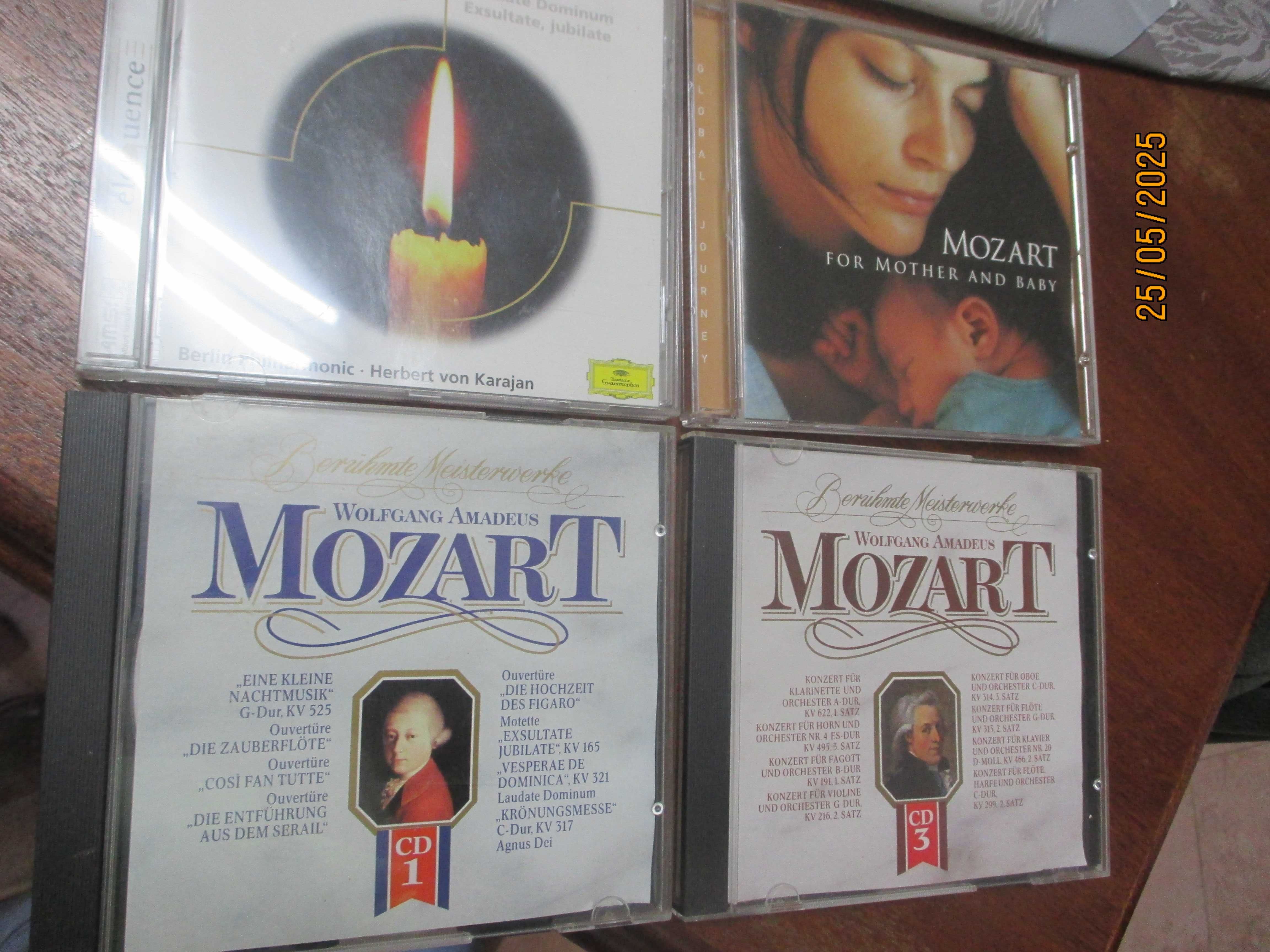 Vários cd's de música clássica