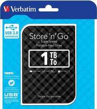 Зовнiшнiй жорсткий диск 1ТВ Verbatim Store n Go 1ТВ 5400rpm  USB 3.0