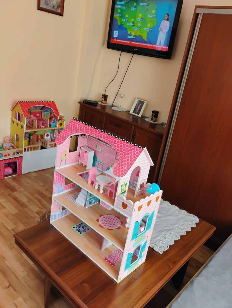 Domek dla lalek idealny dla dziewczynki