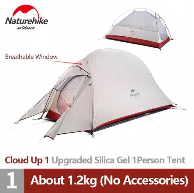 Namiot NATUREHIKE Cloud Up 1 Upgraded