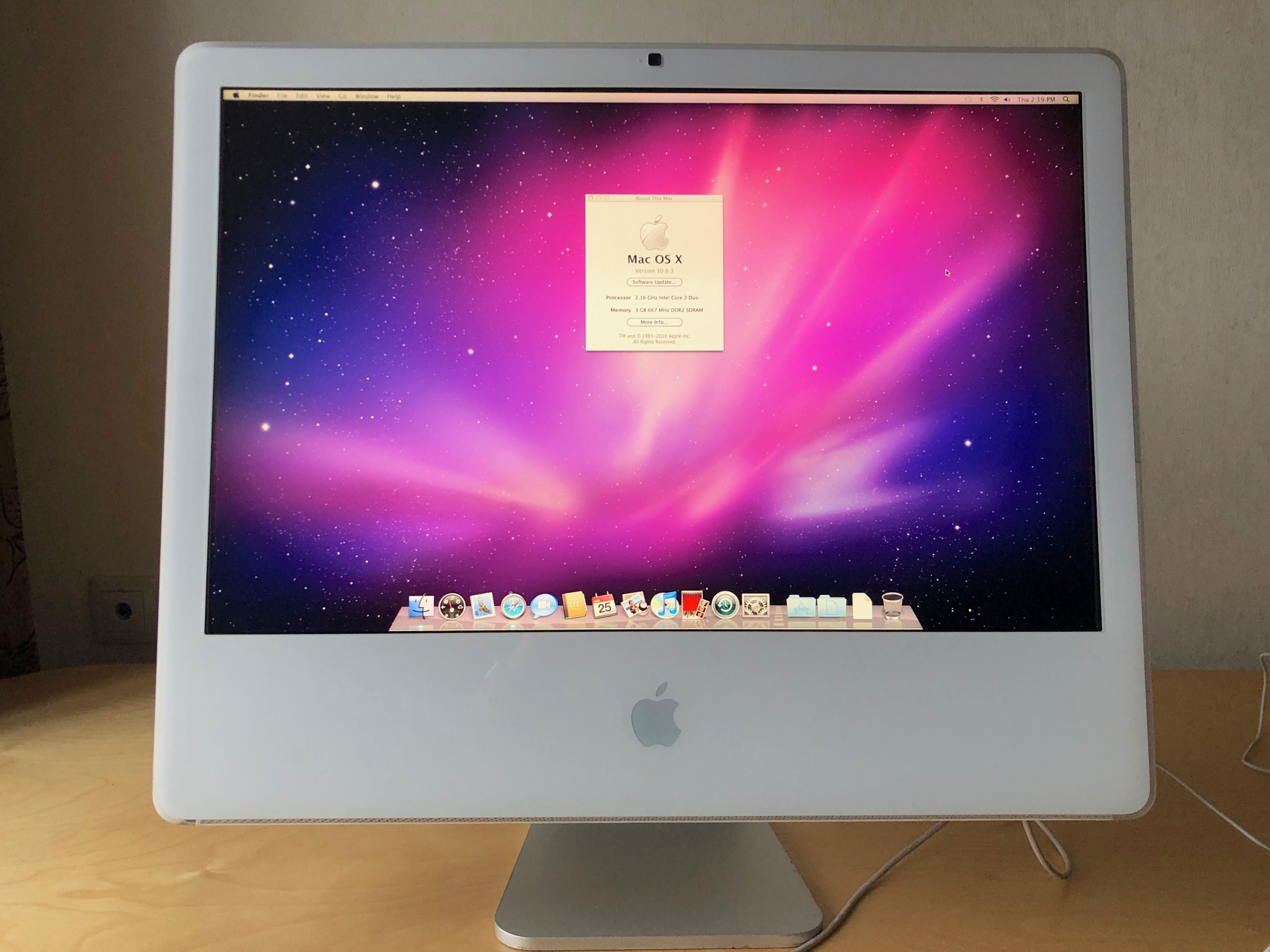 Apple iMac 24' (2006) вінтажний мак для поціновувачів