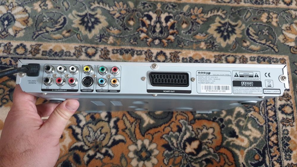 Odtwarzacz DVD/CD/MP3/DIVX Easy Touch ET-602 BIS