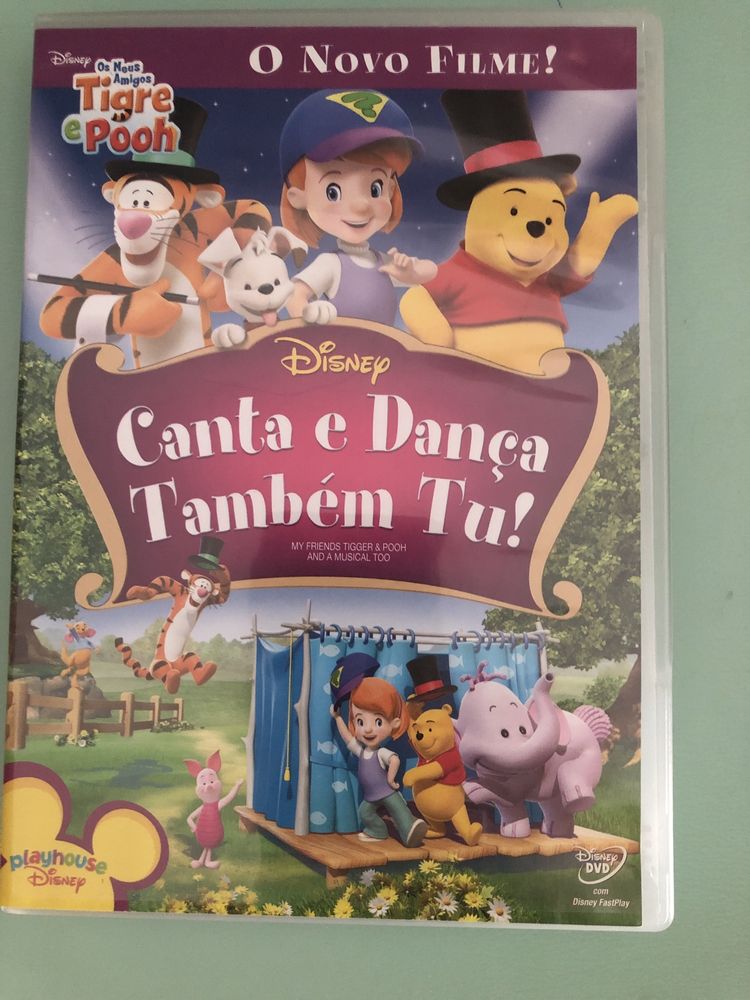 My friends Tigger and Pooh canta e dança também tu