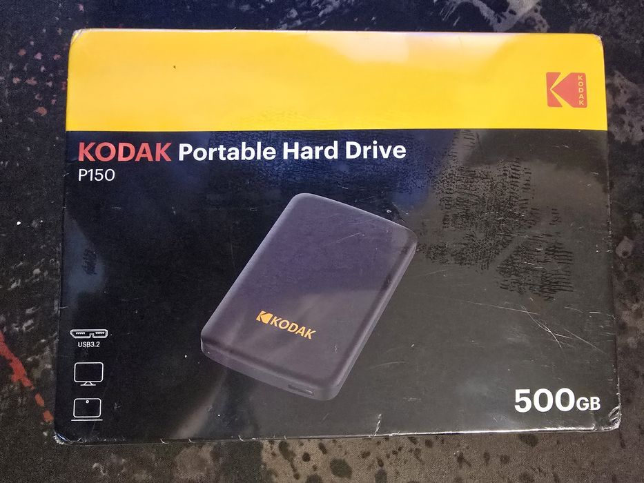 Портативний жорсткий диск 500GB. Зовнішній пристрій для зберігання дан