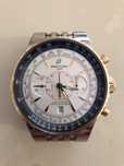 Breitling Montbrillant Légende Chronograph 18K Rose Gold Steel 47mm