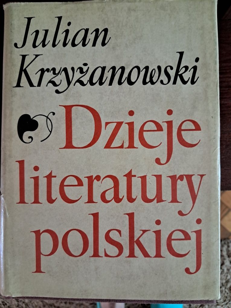 Dzieje literatury polskiej J. Krzyzanowski