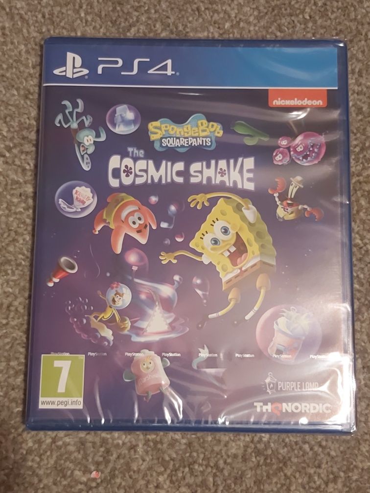 Spongebob Cosmic Shake NOWA PL ps4