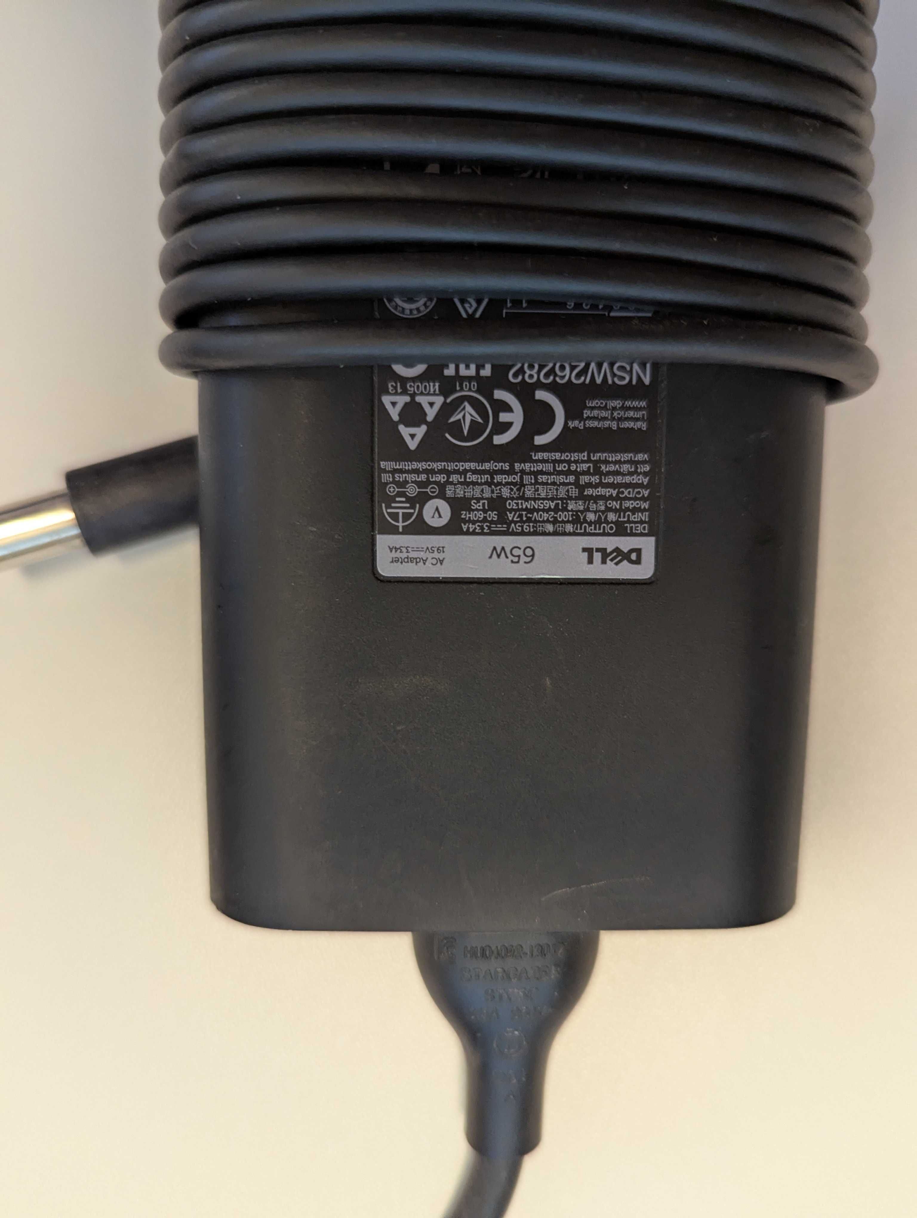 Oryginalny Zasilacz Ładowarka Dell 19,5V 65W LPS