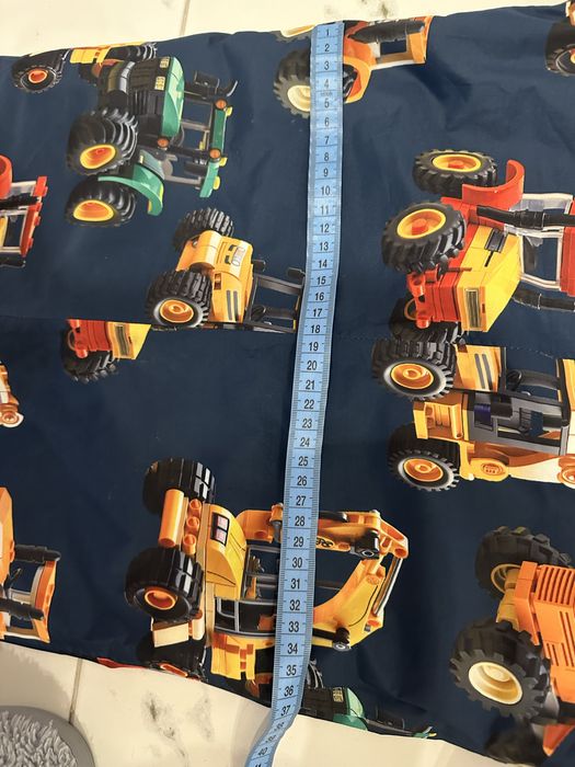 Дощовик хлопчачий 98 розмір / на флісі до пояса (трактор)