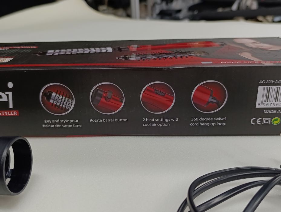 Обертова фен-щітка Gemei GM-4829