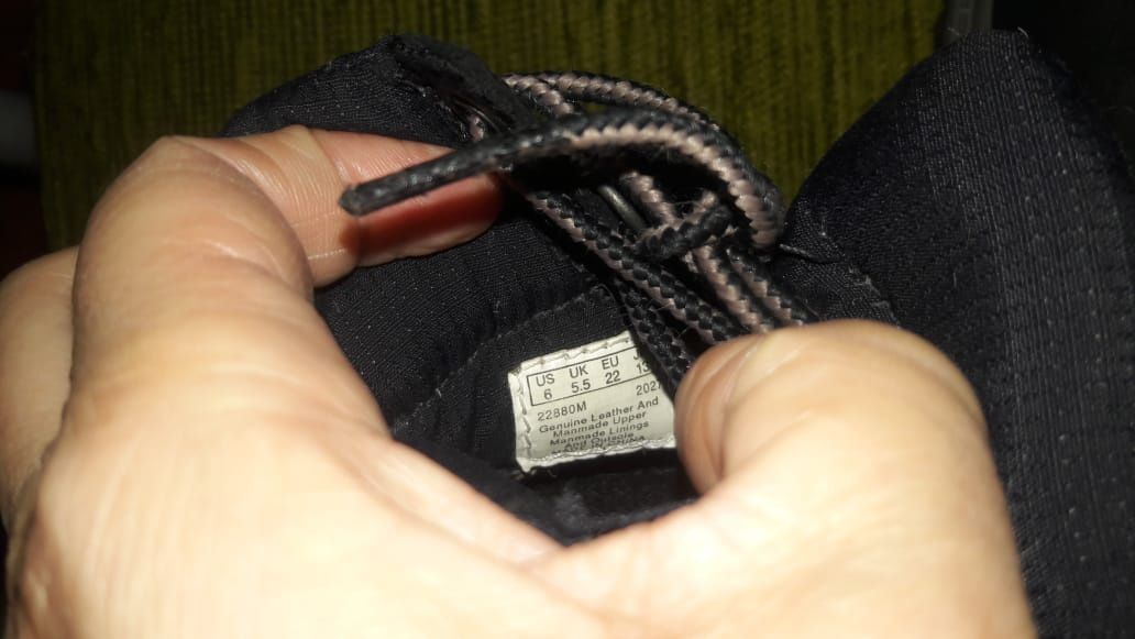 Ботинки детские Timberland 22 стелька 13