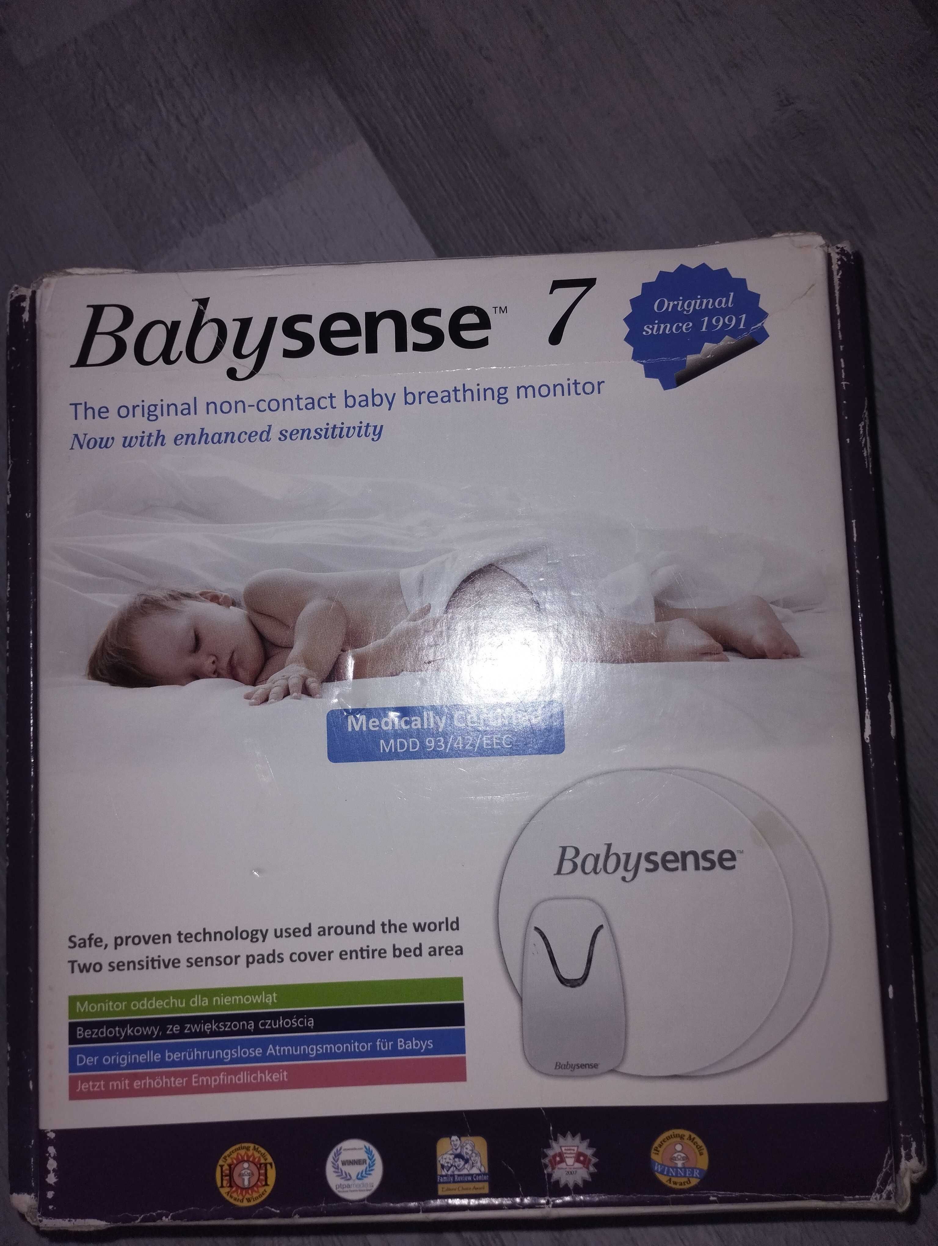 Monitor oddechu dla niemowlaka babysense 7