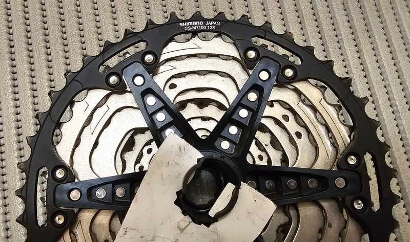 Shimano CS-M7100-12, 10-45 SLX kaseta