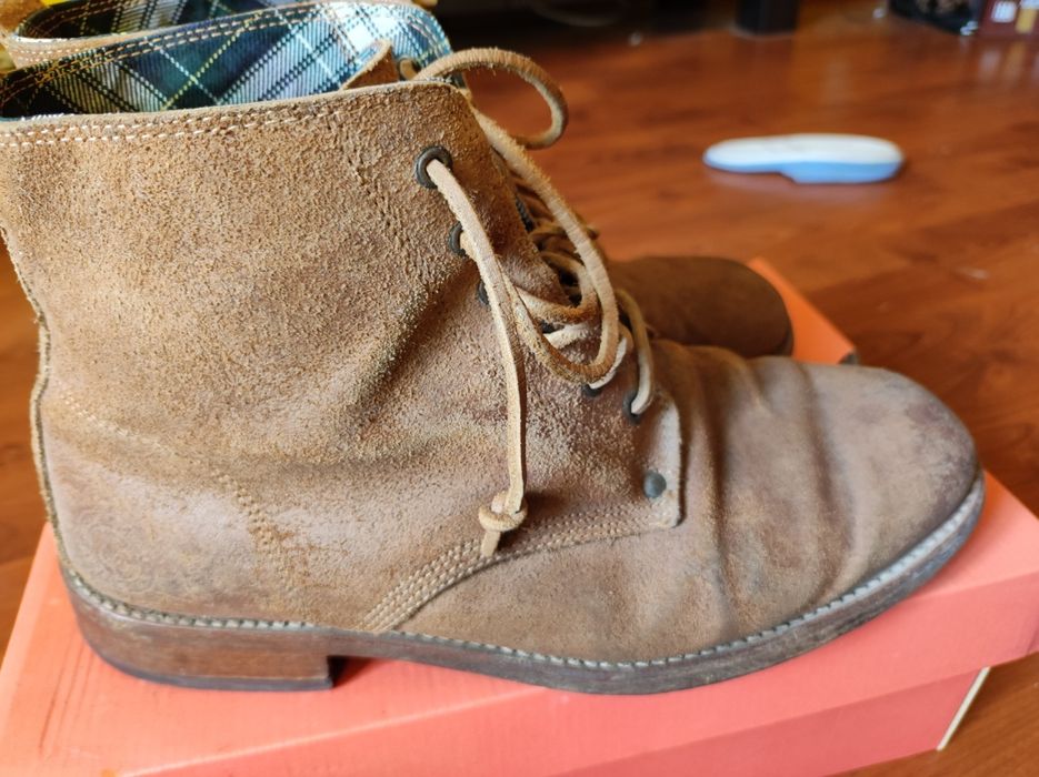 Botas couro green boots