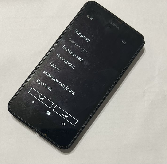 Телефон в ідеальному стані NOKIA Lumia 630 в комплекті є чохол але бея