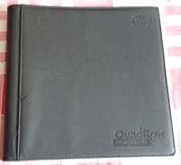 Capa/ Cards album 12-Pocket QuadRow Portfolio Black