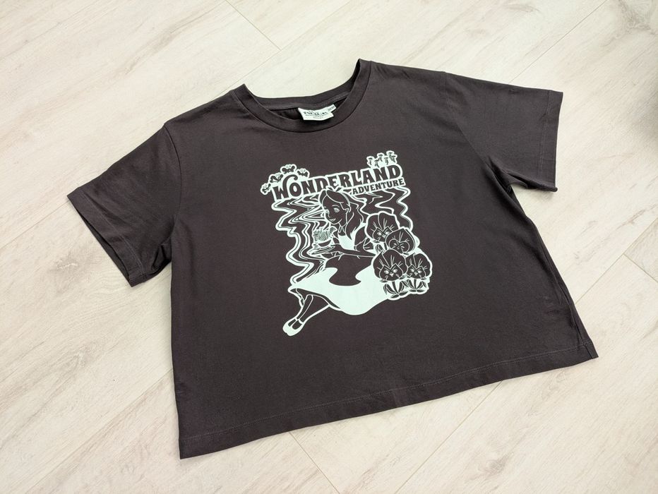 Koszulka crop top Alice in Wonderland Disney * 152