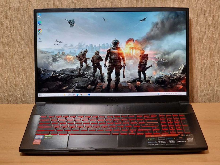 Ігровий MSI 17.3 NVIDIA GeForce GTX 1660Ti (6Gb) Intel Core i7-9750H