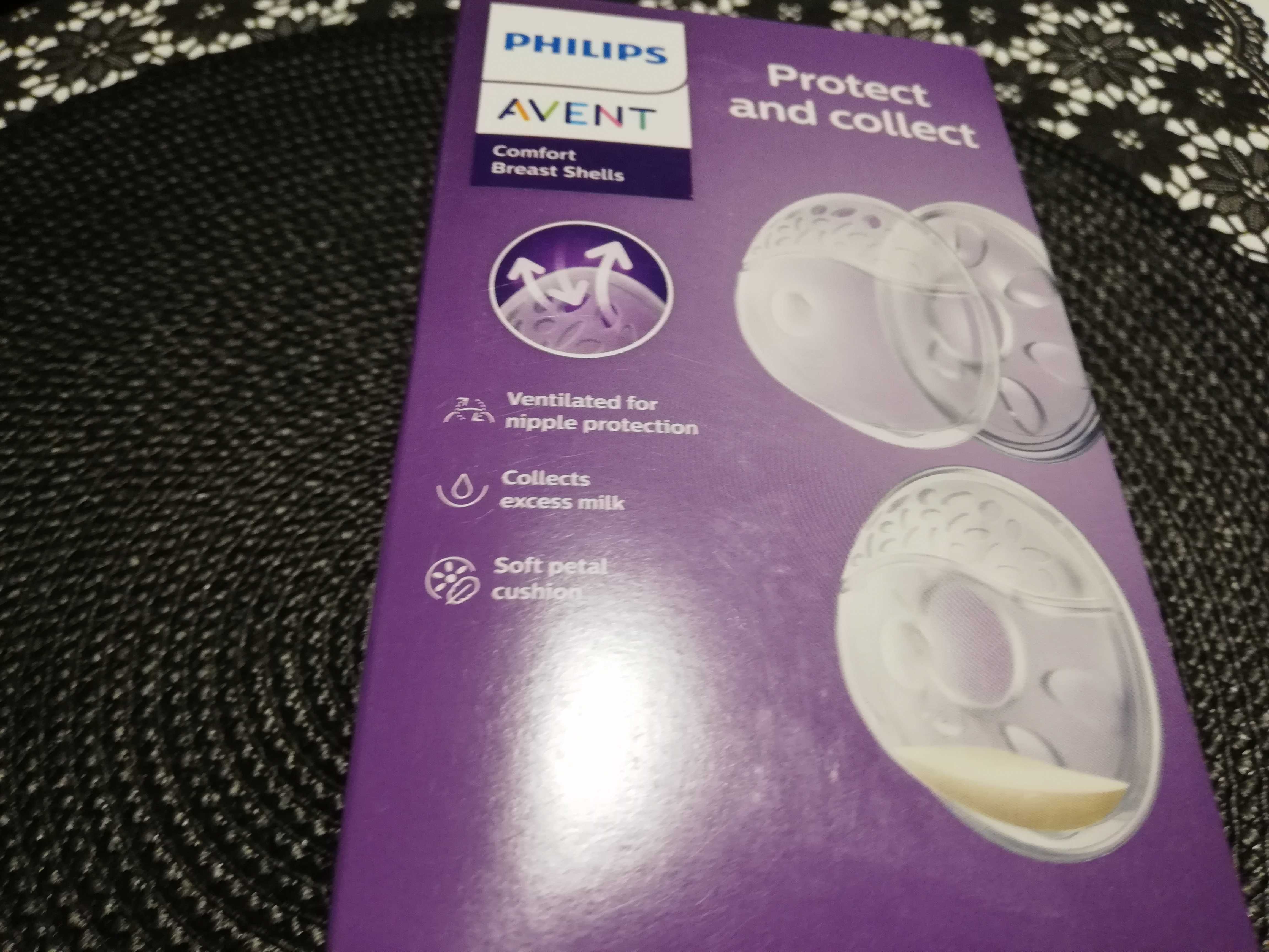 Muszleki na piersi Philips Avent Comfort