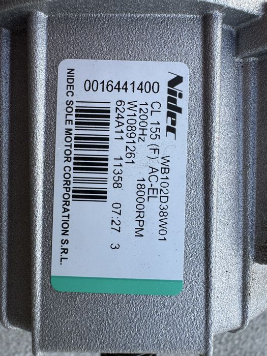 Motor máquina roupa WB102D38W01