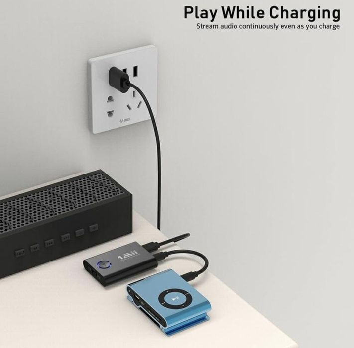 Бездротовий трансивер 1Mii ML300 3-в-1 (Bluetooth 5.0, низька затримка