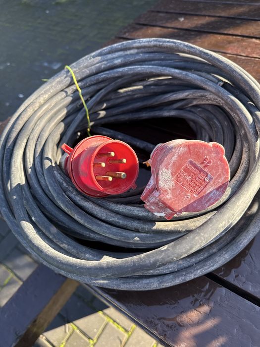 Kabel siłowy przedłużacz 5 żyłowy 45mb