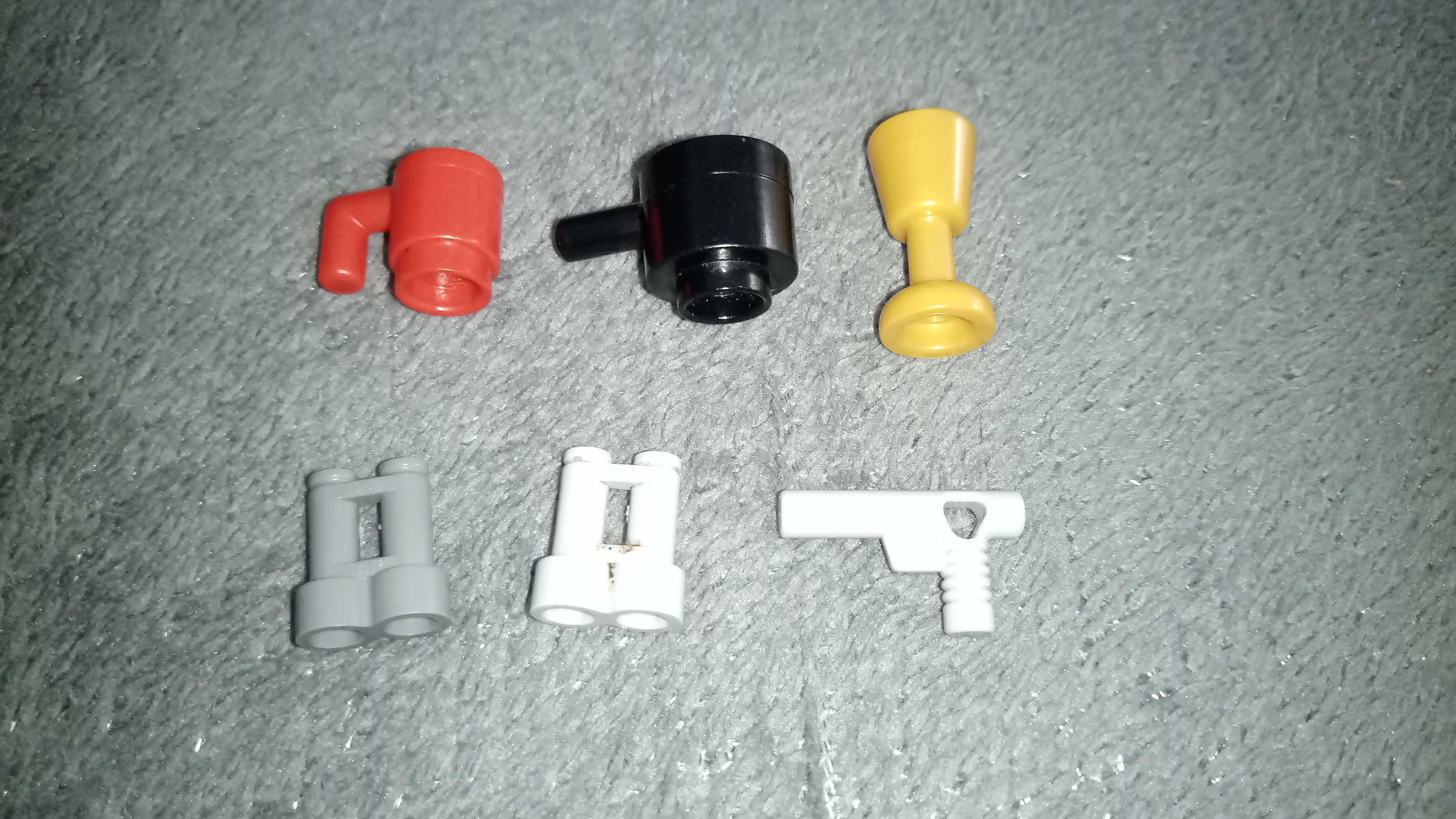 LEGO kubek rondel kielich lornetka pistolet mix