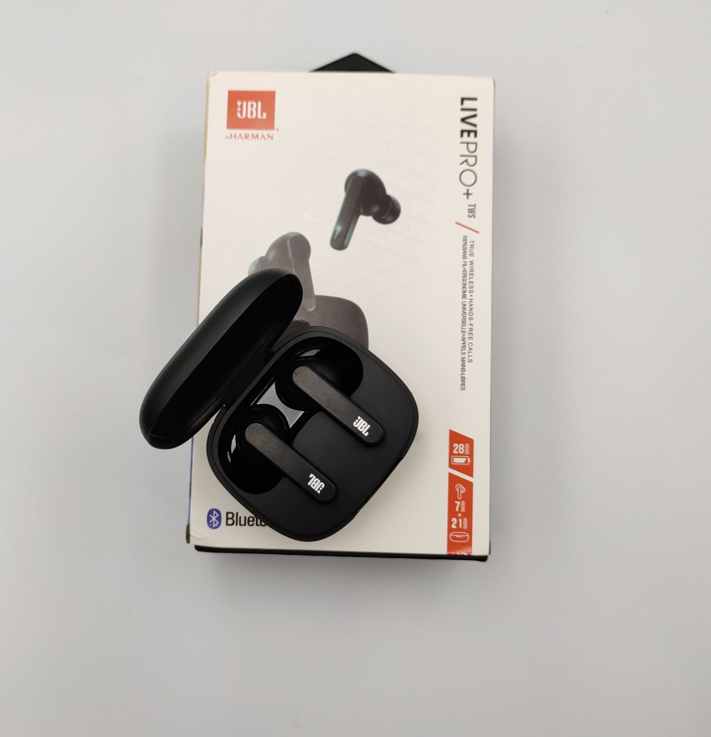 Навушники безпровідні JBL Live Pro+ TWS чорного кольору