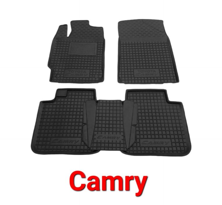 Коврики, Коврик, Поліки, Полік, Toyota, Тойота, Резинові