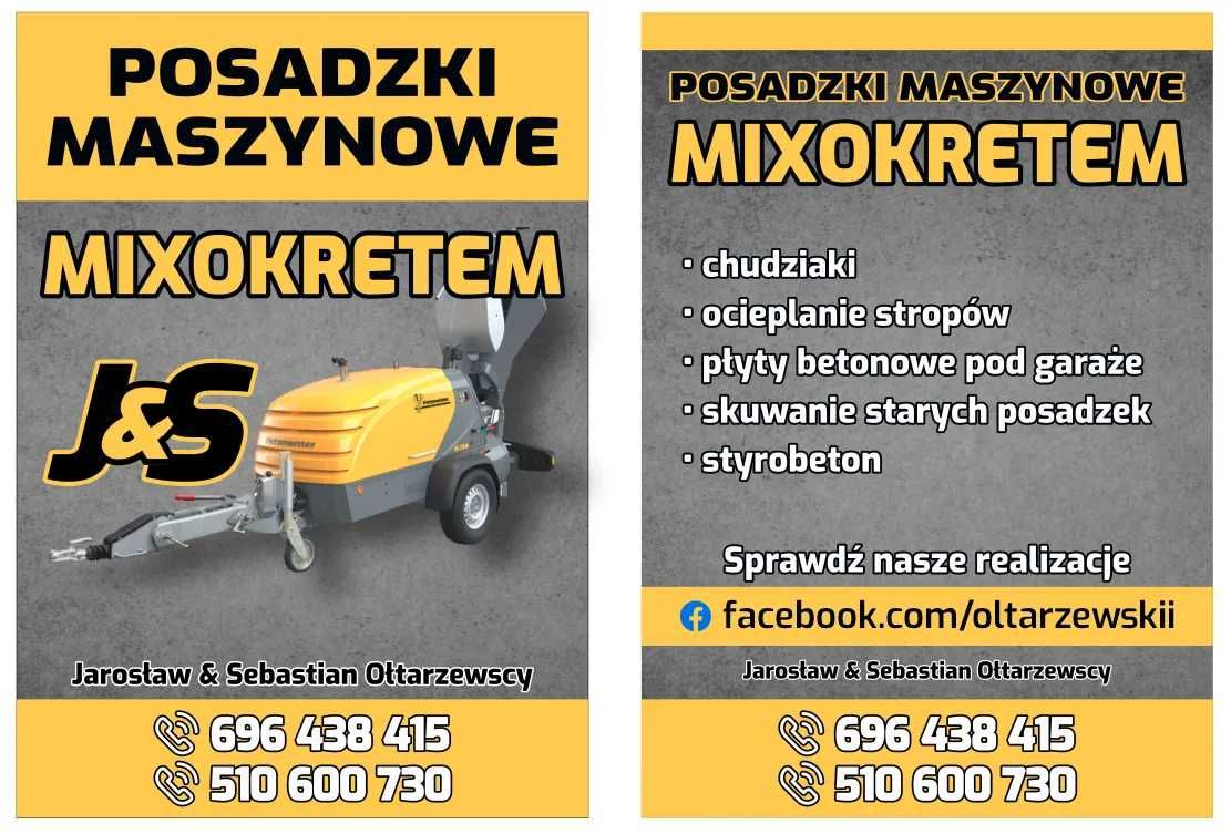 Posadzki maszynowe mixokretem cale mazowieckie