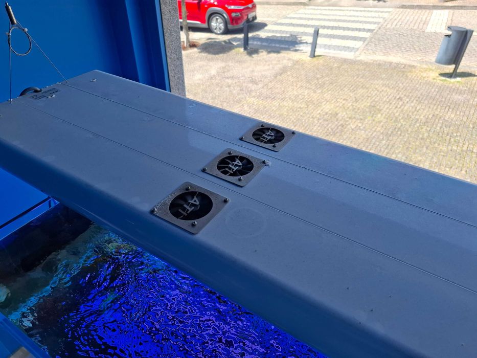 Calha iluminação para aquário de agua salgada ou doce ATI 6x54W