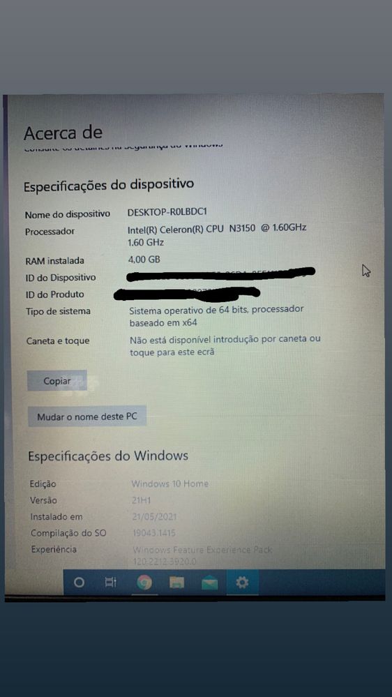 Pc asus usado 4gb ram