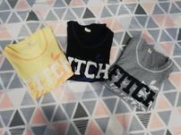 T-shirt damski zestaw koszulek abercrombie&fitch S
