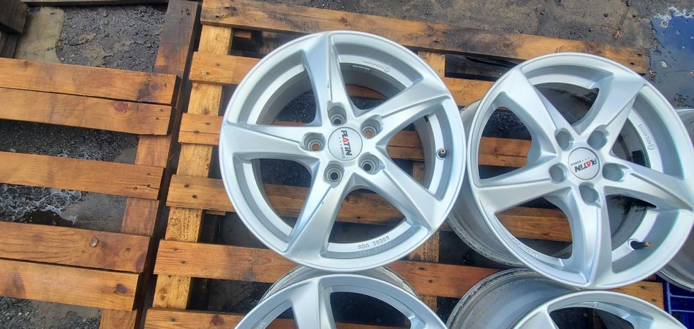 Диски 5 112 R16 Volkswagen VWAG Platin Germany 6,5J ET41