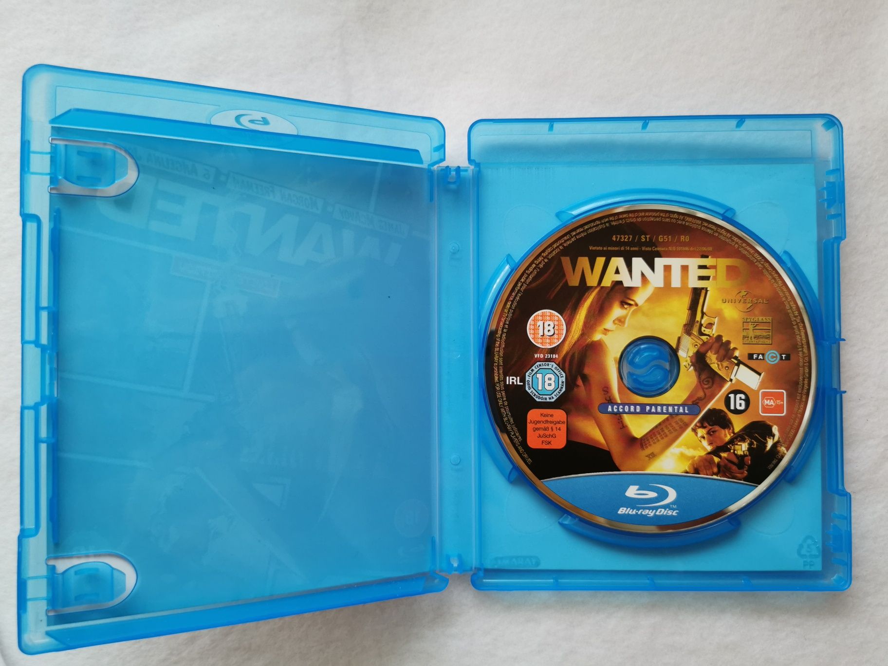 Wanted (Ścigani) Blu-ray (En) (2008) Limited Edition