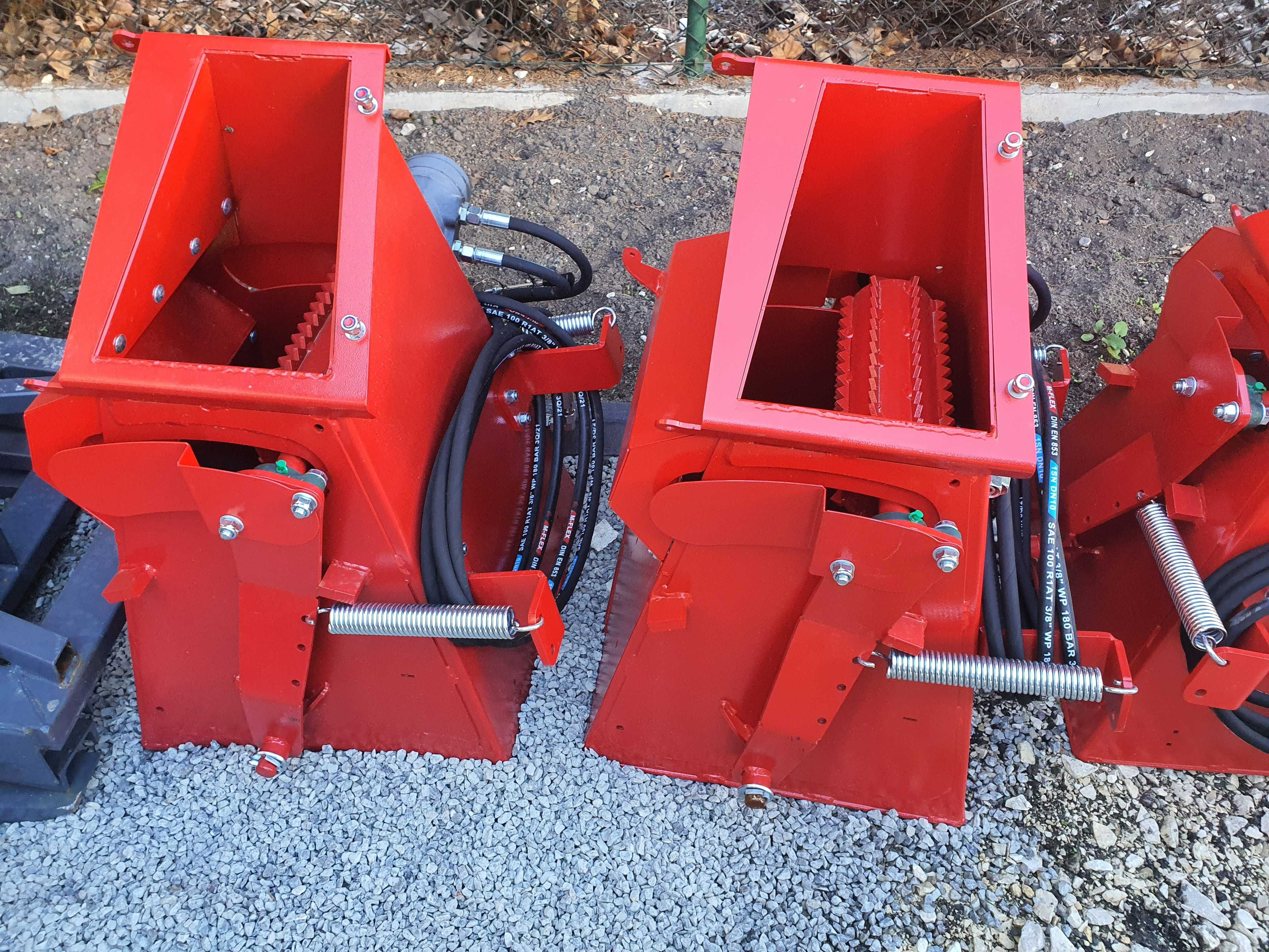 do rębaka tarczowego hydraulika kosz podajnik hydrauliczny DOWÓZ