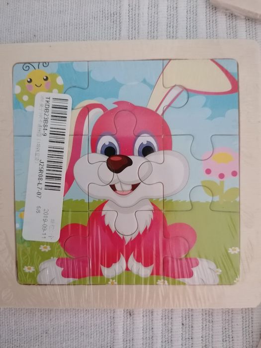 Puzzles madeira montessori - Novos