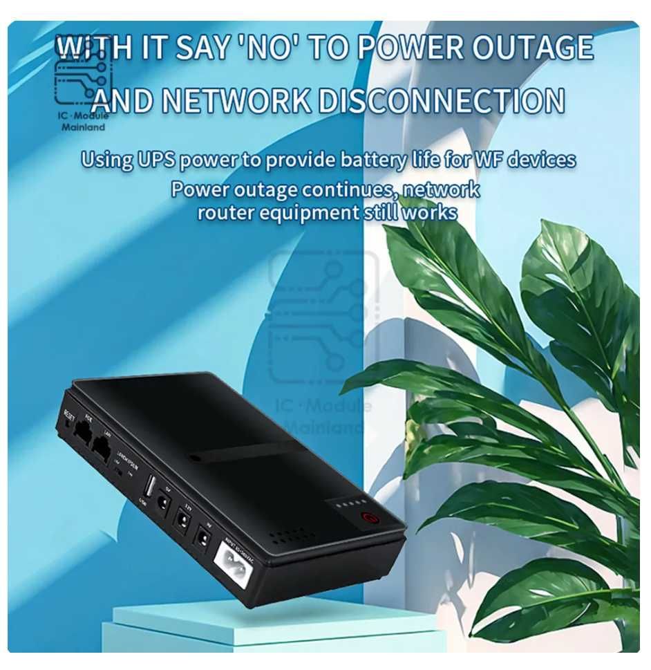 DC1018P Router 5V9V12V ДБЖ (ups) для роутера