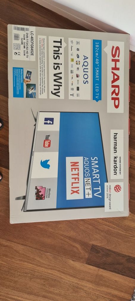 TV Sharp Smart tv aquos net+